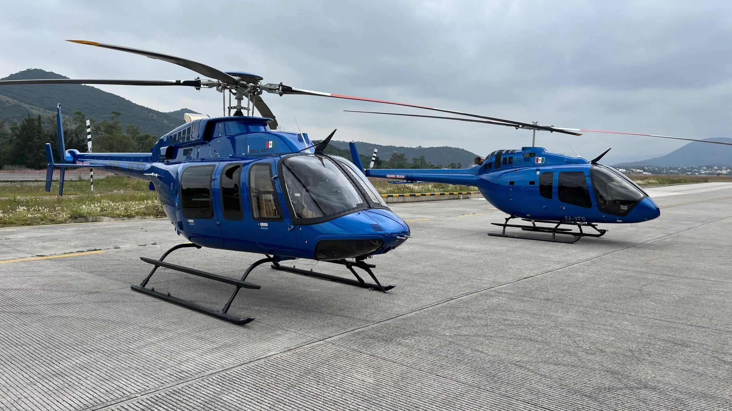 vuelo en helicóptero sobre el nevado de toluca